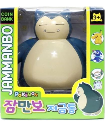 Pokemon Alcancia Snorlax Exclusivo Japon