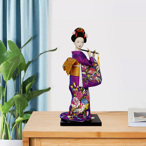 Boneca Geisha Japonesa Asiática, Boneca Oriental Estilo Eu