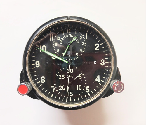 Reloj De Avión (mig-21)