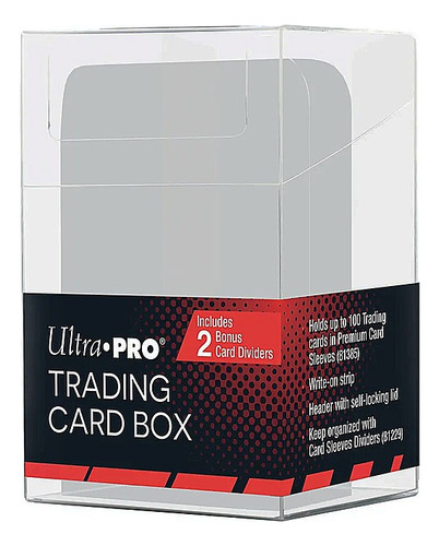 Ultra Pro Trading Card Box Transparente