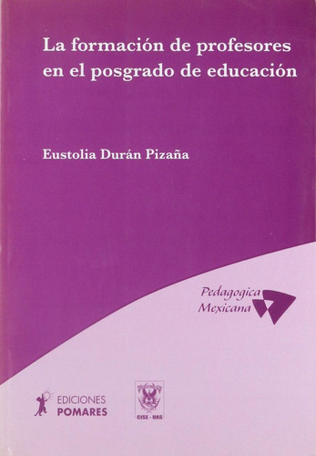 Libro Formacion De Profesores En El Posgrado De Educacio Lku