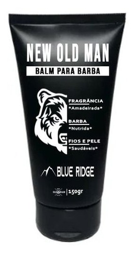 Balm Para Barba Blue Ridge New Old Man - 150ml Fragrância Amadeirado Cítrico