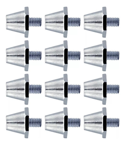 12pçs Pinos De Futebol Para Bota De Futebol, Espinho 11mm