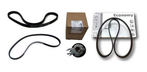 Kit Correia Dentada Tensor Poly V Gol Voyage Saveiro Polo