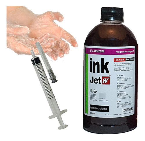 Tinta Compativel Com Hp Canon Lexmark Recarga 1 Litro Stkink