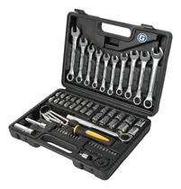 Comprar Juego de llave tubo Bocallave 70 unidades Dados Matraca Puntas Pretul 22981
