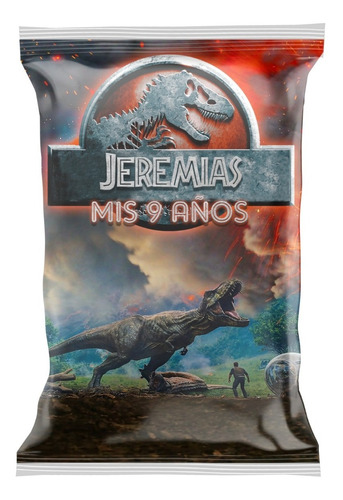 Bolsitas Chip Bag Jurassic World X 10   