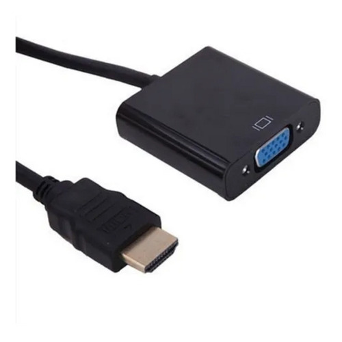 Cabo Adaptador Hdmi Para Vga Para Tv Pc Notebook Monitor