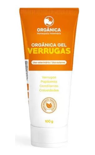 Organica Gel Verrugas 100gr - Tratamento De Verrugas