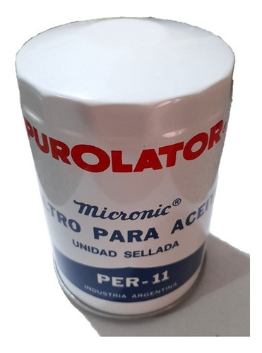 Filtro Aceite Purolator Para Chevrolet 6 Cilindros De Epoca