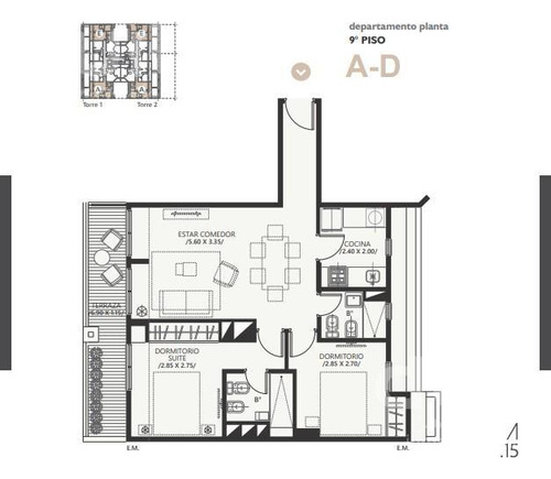 Departamento En Venta En Nueva Córdoba - Patagonia 15