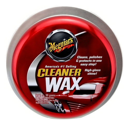 Kit C/ 6 Cera Limpadora Cleaner Wax Em Pasta 311g - Meguiars