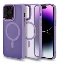 Comprar Funda Case Protector Con Magsafe Para Iphone 11\u002F12\u002F13\u002F14\u002F15 Lila Iphone 11 Pro Lisa