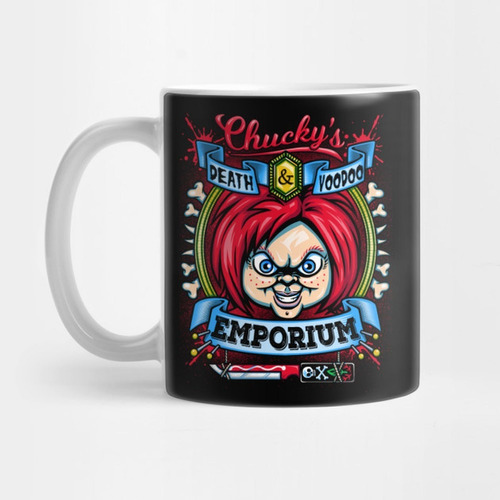 Taza Ceramica Bichos Chucky New Modelo A 8