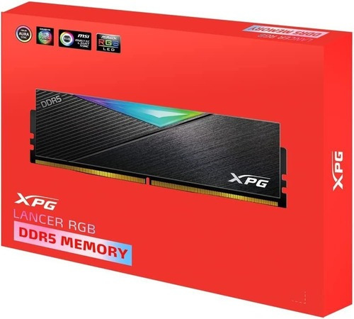 Imagen 6 de 10 de Memoria Ram Ddr5 32gb 6000 Mhz Gamer Xpg Lancer Rgb Cl30