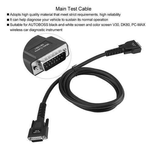 Cable Principal De Diagnóstico Para Autoboss V30, Detector D
