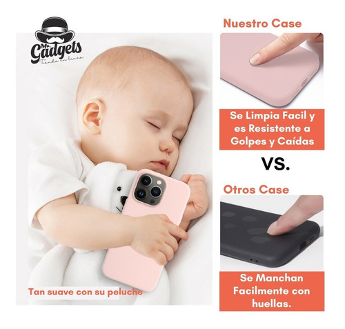 Imagen 10 de 10 de Funda Para iPhone Magsafe Magnética Silicona Case Protector