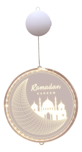 Ramadán Colgante Luz Ornamento Brillante Blanco Estilo B