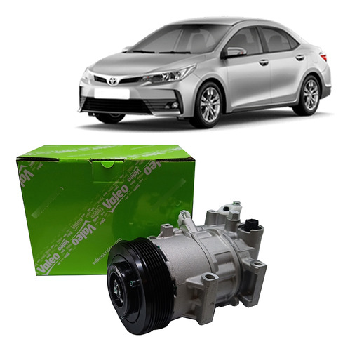 Compressor Ar Condicionado Corolla 2.0 2014 Em Diante 812621