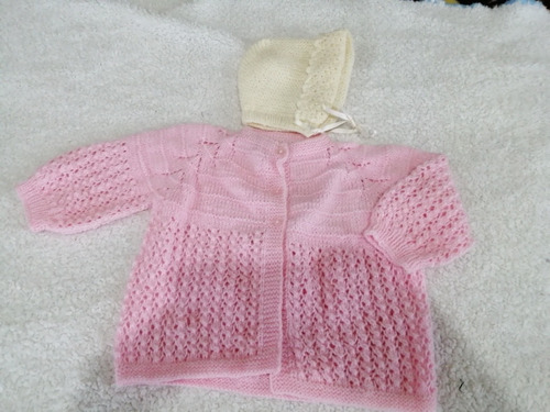 Suéter Para Bebe Tejido En Crochet