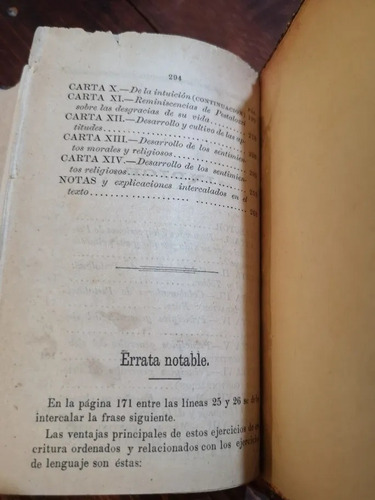 Cómo Gertrudis Enseña A Sus Hijos Pestalozzi Edición De 1889 (Usado)