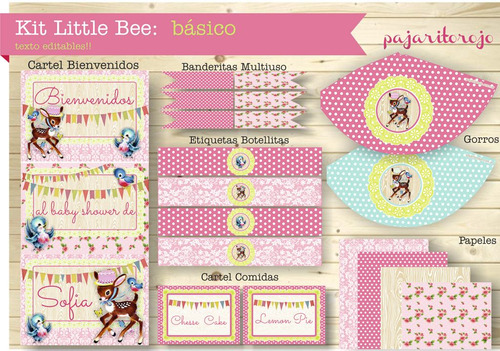 Kit Little Bee Rosa