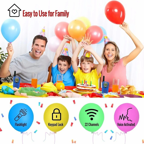 Radio Walkie Talkie For Children With Range Of 8km Set 2
