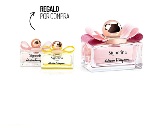 Kit Perfume Mujer Salvatore Ferragamo Signorina Edp 100 Ml +