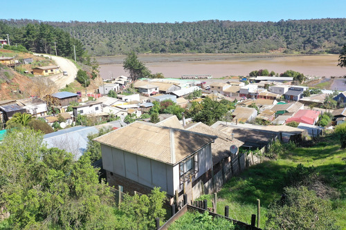 Vista A La Laguna De Cáhuil