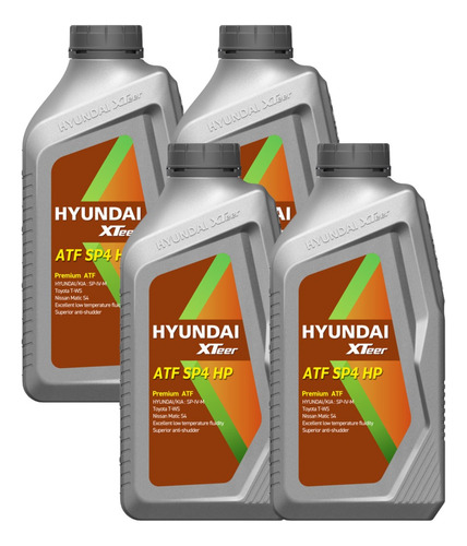 Aceite De Caja Automática Hyundai Xteer Sp4 / 4lts.