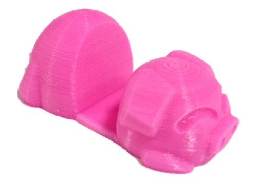 Soporte Para Celular, Cerdito Rosa, Impreso En 3d