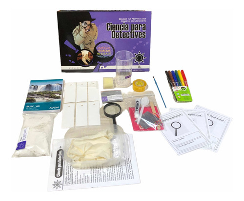 Juego De Detectives Ciencia Para Detectives Infantil