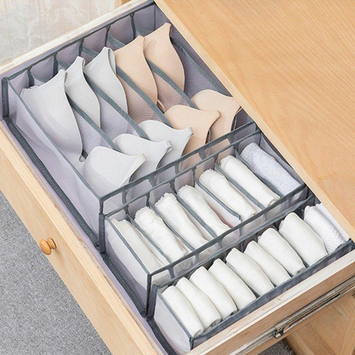 Organizador Divisores Ropa Interior Calcetin Plegable 3 En 1