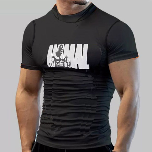 Camiseta Licra De Compresion Gym Running Natación Deporte  