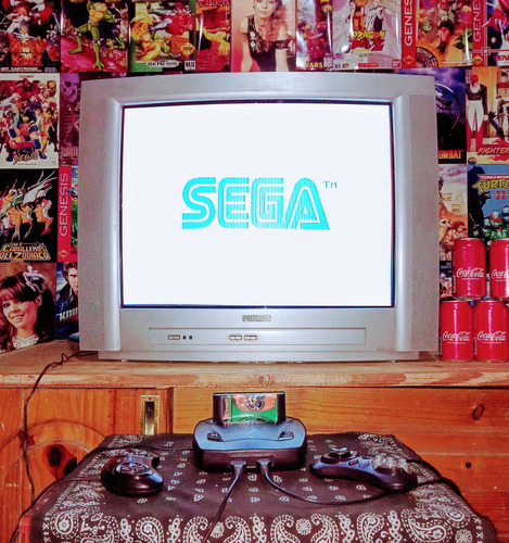 Cartucho De Sega Sonic & Knuckles (Usado)