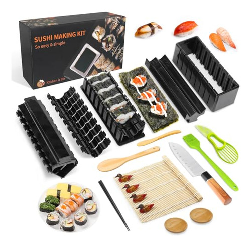 Kit Fabricacion Sushi Mlryh Kit Para Hacer Sushi, Juego Para