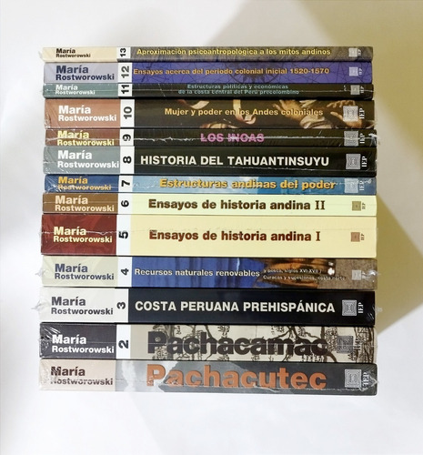 Colección Completa María Rostworowski - 13 Tomos