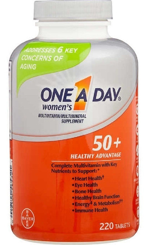 One A Day Mujer 50+ Bayer Suplemento - 220 Tabletas