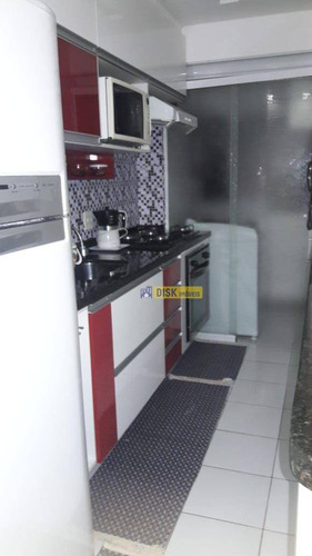 Imagem 3 de 14 de Apartamento Com 3 Dormitórios À Venda, 57 M² Por R$ 330.000,00 - Jardim Irajá - São Bernardo Do Campo/sp - Ap0758