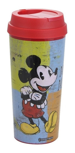 Copo Térmico Mickey Mouse Retro 1928 Disney Zona Criativa 