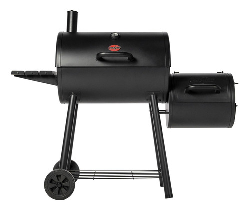 Parrilla De Carbón Para Ahumar, Color Negro