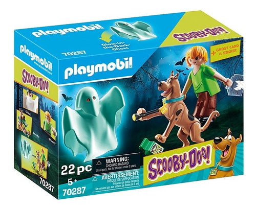 Playmobil 70287 Scooby Doo! Scooby Y Shaggy Con Fantasma