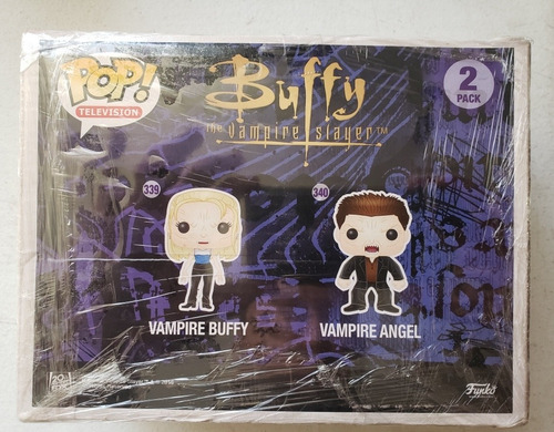 Funko Pop Buffy Vampire And Vampire Angel 2 Pack Exclusivo