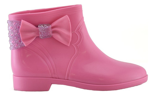 Bota De Lluvia Nena Niña Bk473-01 Luminares