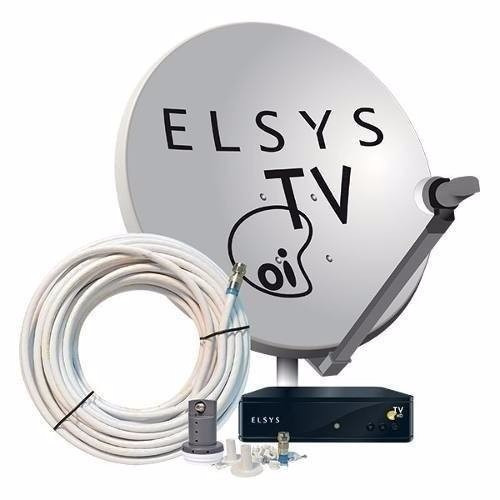 Kit Oi Tv Livre Hd Com Antena 60cm E Lnbf Mono Ou Multi