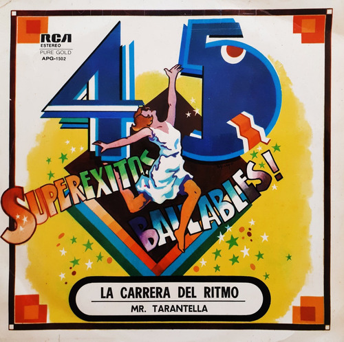 Mr. Tarantella - 45 Super Exitos Bailables: La Carrera X Lp