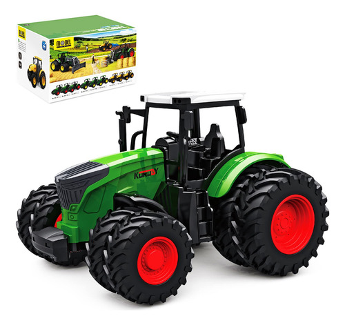 Perkputoe 1/24  8 Ruedas De Camión De Tractor Agrícola Mo.