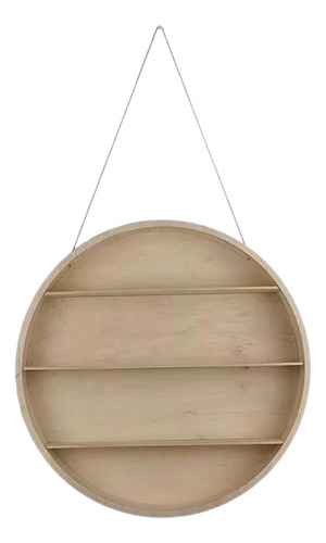 Elegantes Estantes Flotantes De Madera Para La L
