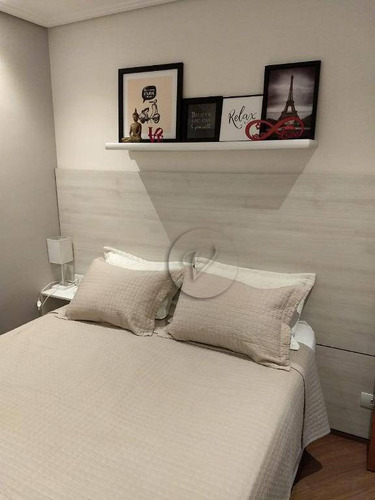 Imagem 9 de 27 de Cobertura Com 2 Dormitórios À Venda, 92 M² Por R$ 425.000,00 - Bangu - Santo André/sp - Co0822