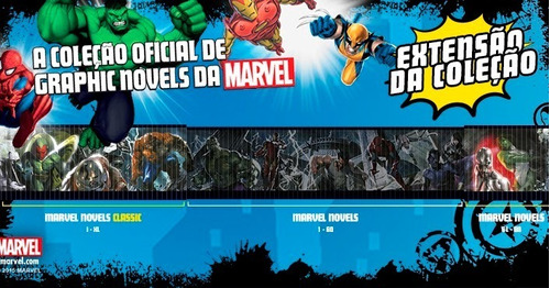 Salvat Marvel Capa Preta Completa 135 Volumes ( Única Sem Erros Na Lombada )